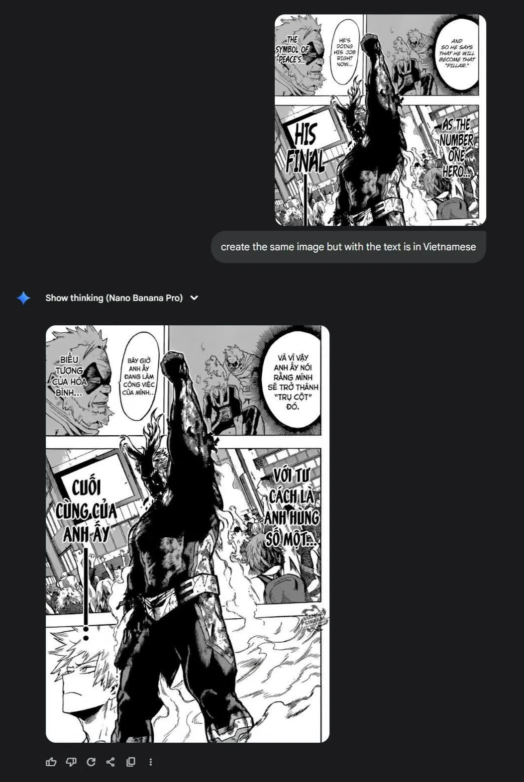 Minh chứng cho sức mạnh của Nano Banana Pro: Dịch truyện tranh chưa bao giờ dễ d&agrave;ng đến thế - Ảnh 3.