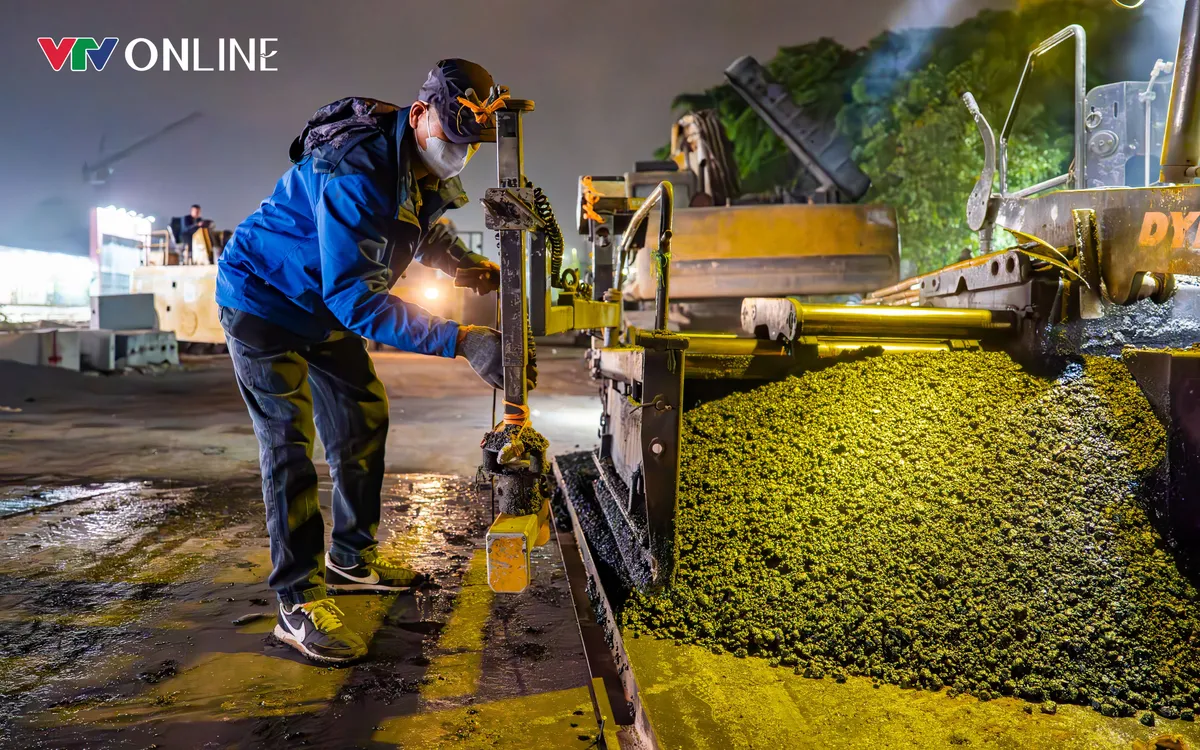 Dự án vành đai 2,5 đang bước vào nhịp thi công cao điểm. 