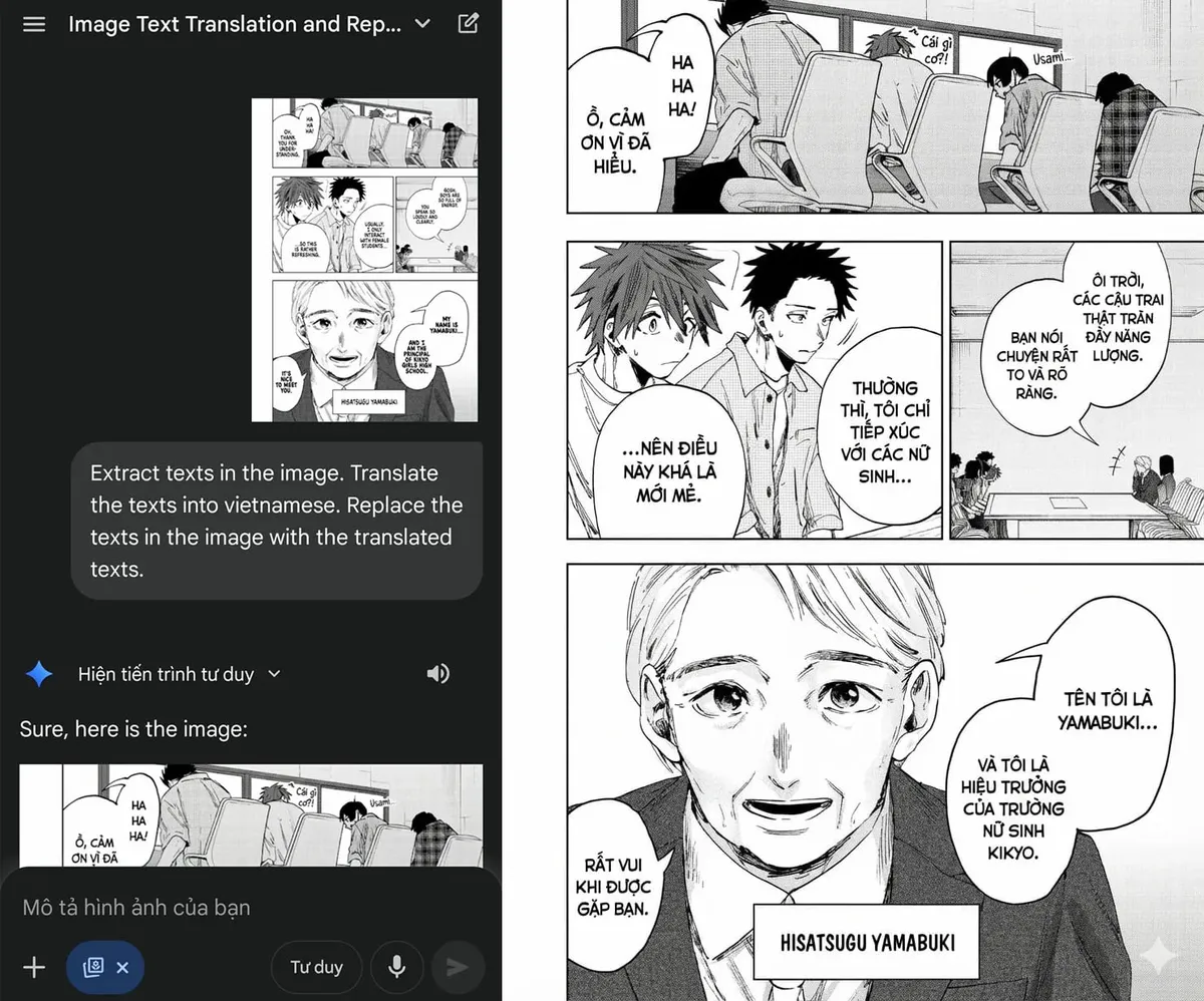 Minh chứng cho sức mạnh của Nano Banana Pro: Dịch truyện tranh chưa bao giờ dễ d&agrave;ng đến thế - Ảnh 2.