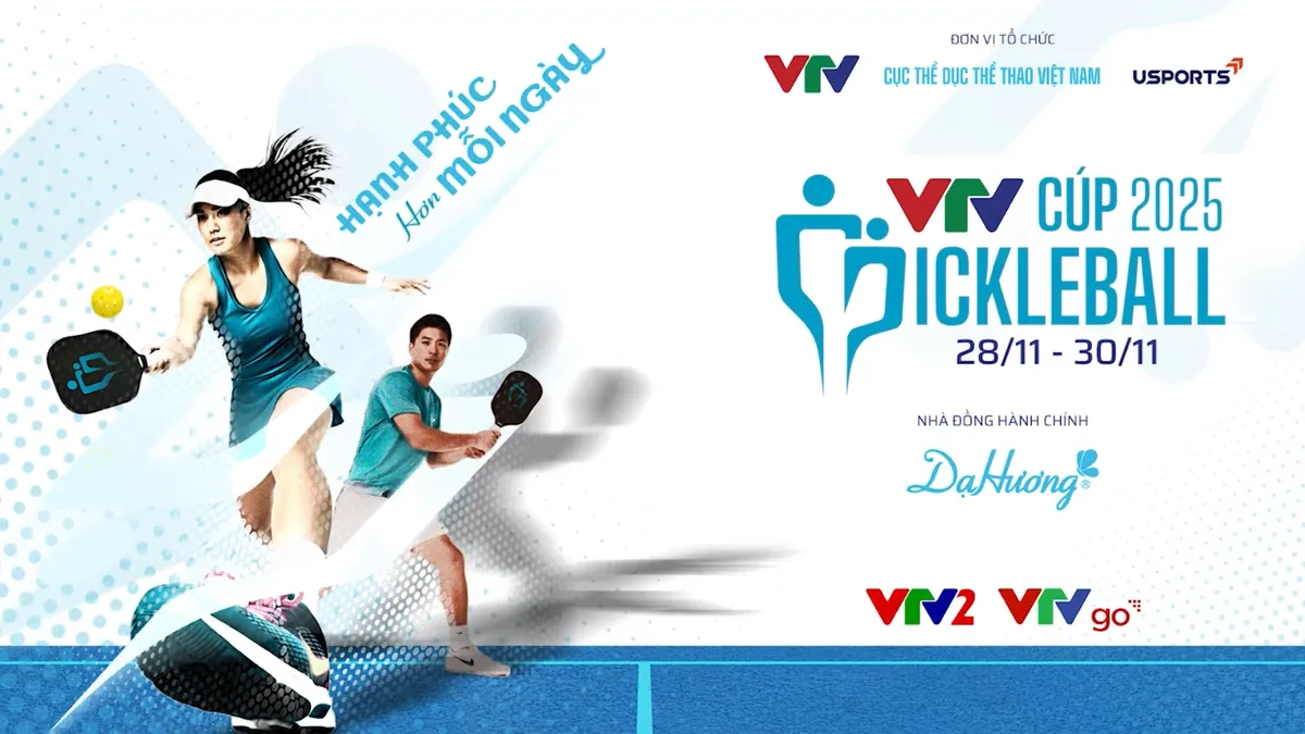 Phát động gây quỹ ủng hộ đồng bào Nam Trung Bộ tại giải Pickleball VTV Cup 2025 - Ảnh 3.