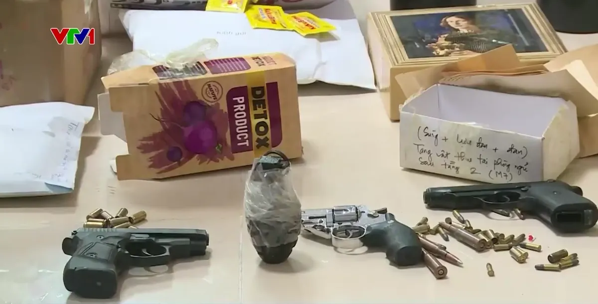 Bắt nhóm tàng trữ ma túy dùng súng bắn trả lực lượng công an - Ảnh 3.