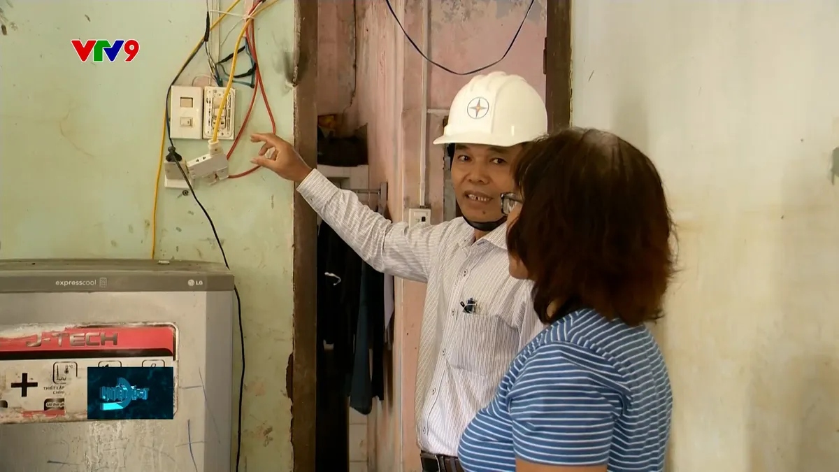 Cẩn trọng điện giật sau mưa lũ