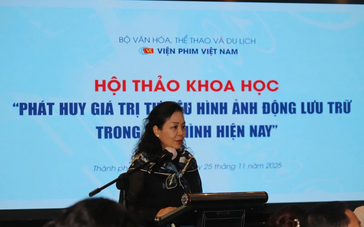 Theo TS Ngô Phương Lan, di sản điện ảnh là “đất vàng”, thậm chí là “kim cương”, cần chú trọng tìm giải pháp phát huy giá trị.