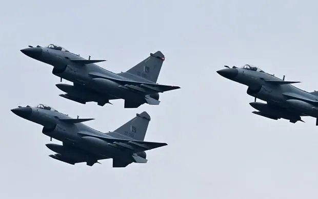 Máy bay Pakistan được cho là đang tấn công tỉnh Khost của Afghanistan (Ảnh: AFP/Getty Images)