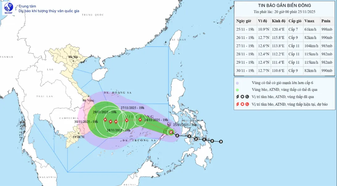 Áp thấp nhiệt đới gần Biển Đông đã mạnh lên thành bão- Ảnh 1. Áp thấp nhiệt đới gần Biển Đông đã mạnh lên thành bão- Ảnh 1.