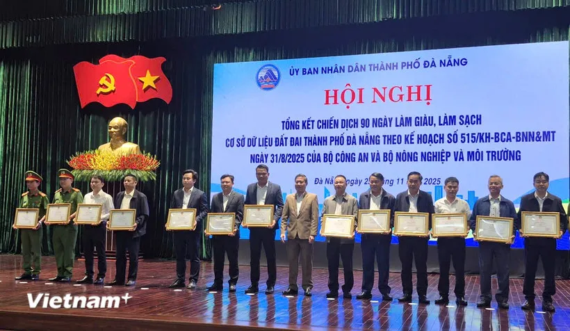 Đà Nẵng hoàn thành xác thực 1,34 triệu chủ sử dụng đất với cơ sở dữ liệu quốc gia - Ảnh 1.