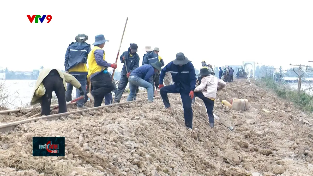 Khẩn trương khắc phục giao thông đường sắt