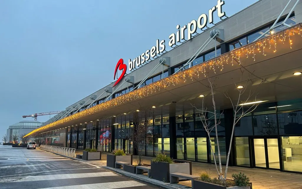 Quang cảnh sân bay Brussels ở Zaventem, Bỉ, ngày 26/11/2025. (Ảnh: AP)