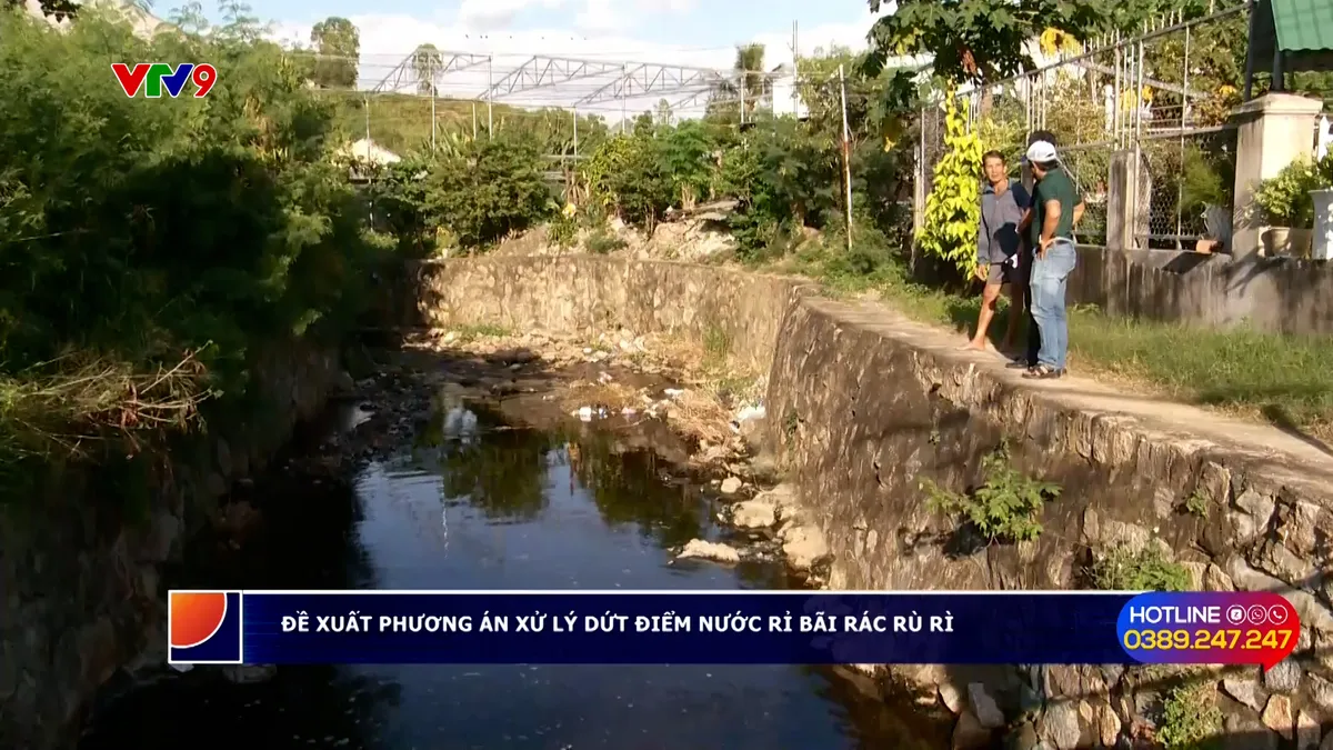 Alo V9 (27/11/2025): Đề xuất phương án xử lý dứt điểm nước rỉ bãi rác Rù Rì