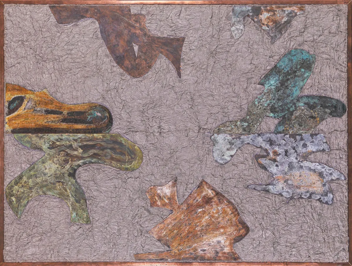 Đối thoại với cảm xúc qua nghệ thuật tạo hình của họa sĩ Đinh Phong - Ảnh 4.