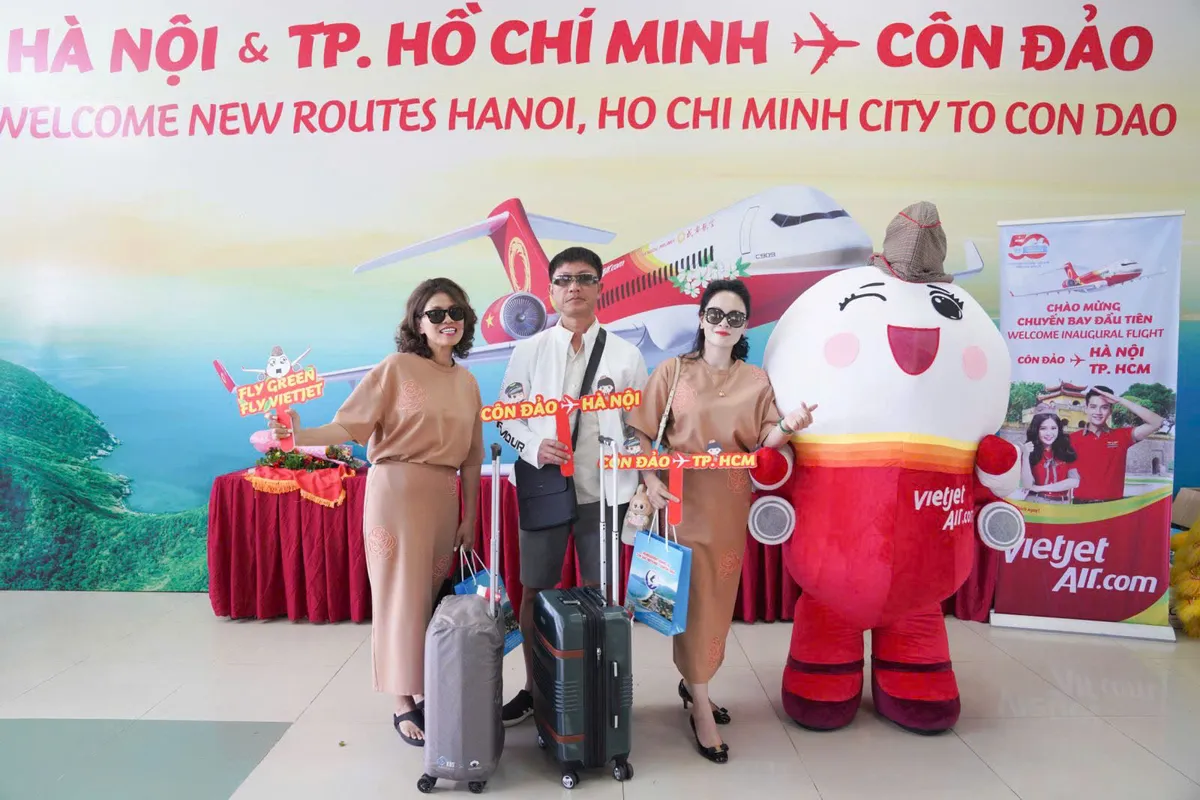 Vietjet tiếp tục khai thác các đường bay đến Côn Đảo từ 03/12/2025 - Ảnh 1.