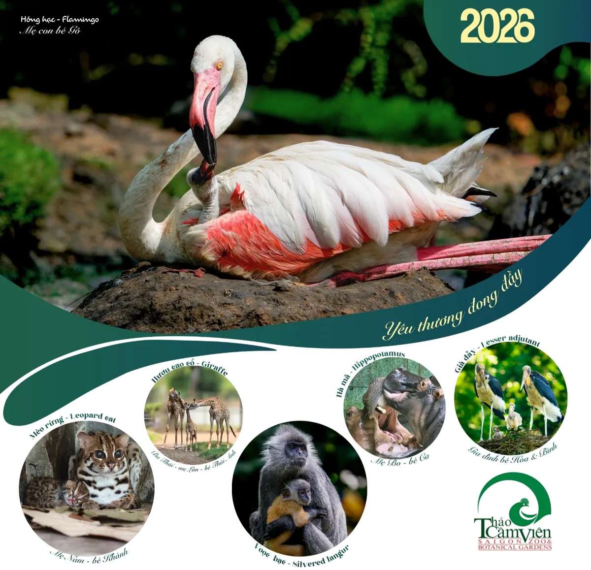 Thảo Cầm Viên Sài Gòn ra mắt bộ lịch “Yêu thương đong đầy” sẻ chia cùng đồng bào vùng lũ- Ảnh 7.