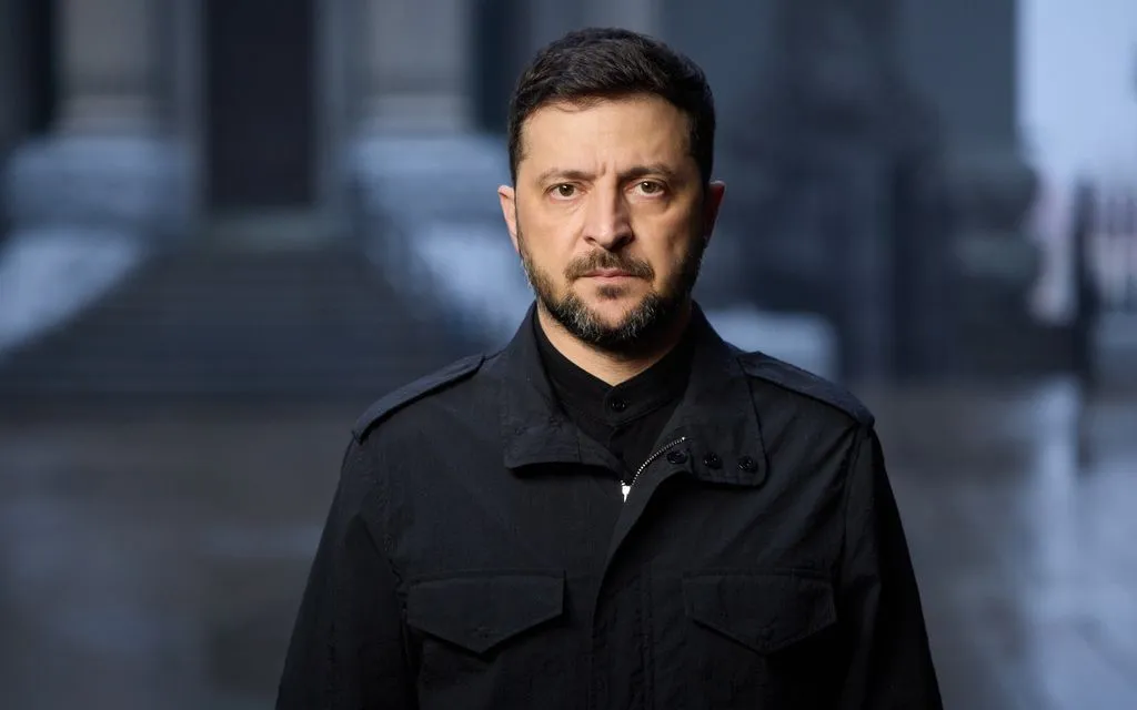 Tổng thống Volodymyr Zelensky đang phát biểu trước toàn dân qua video tại Kiev, ngày 21/11/2025 (Ảnh: AP)