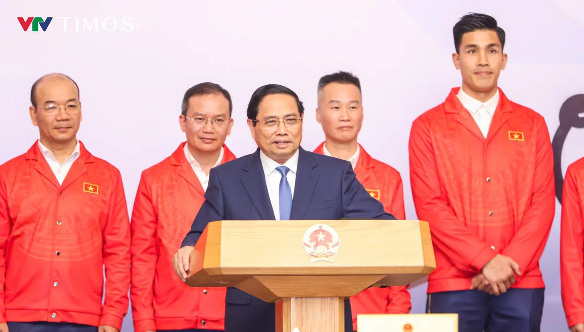 Phát huy khí phách và bản lĩnh của “chiến binh sao vàng”, thi đấu ngoan cường và mang vinh quang về cho Tổ quốc- Ảnh 1.