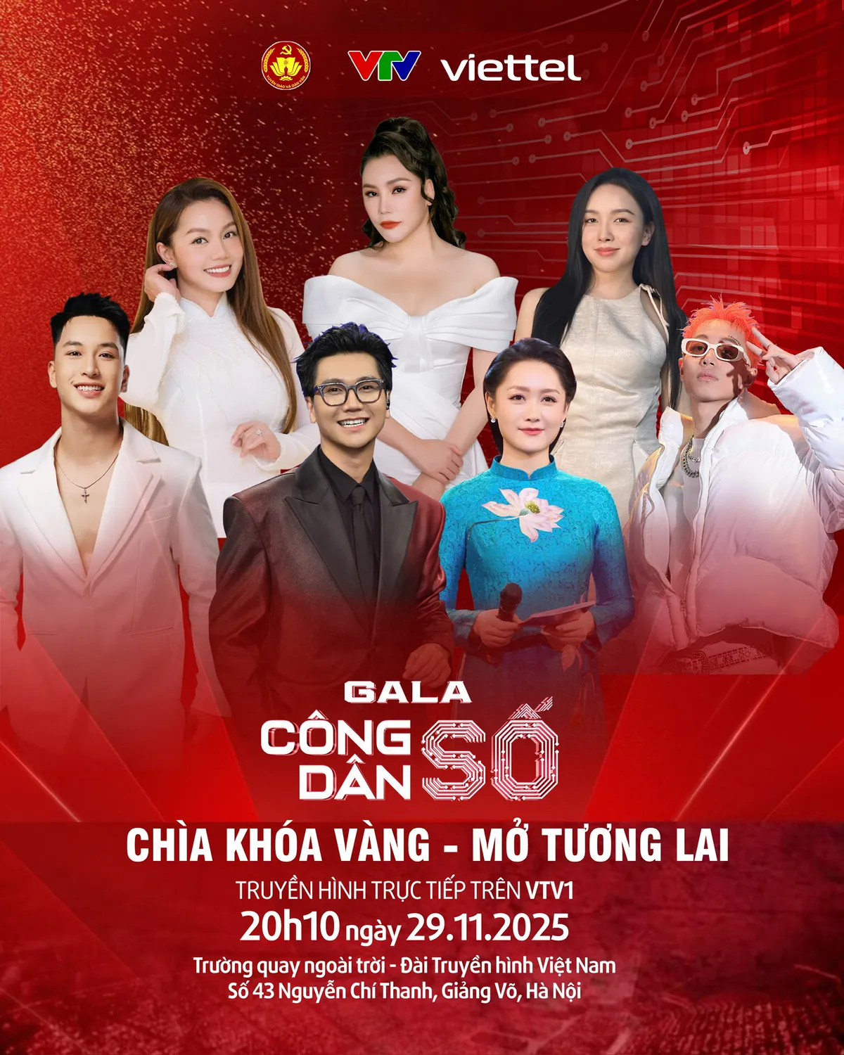 TRỰC TIẾP Gala Công dân số (20h10, VTV1)- Ảnh 1.
