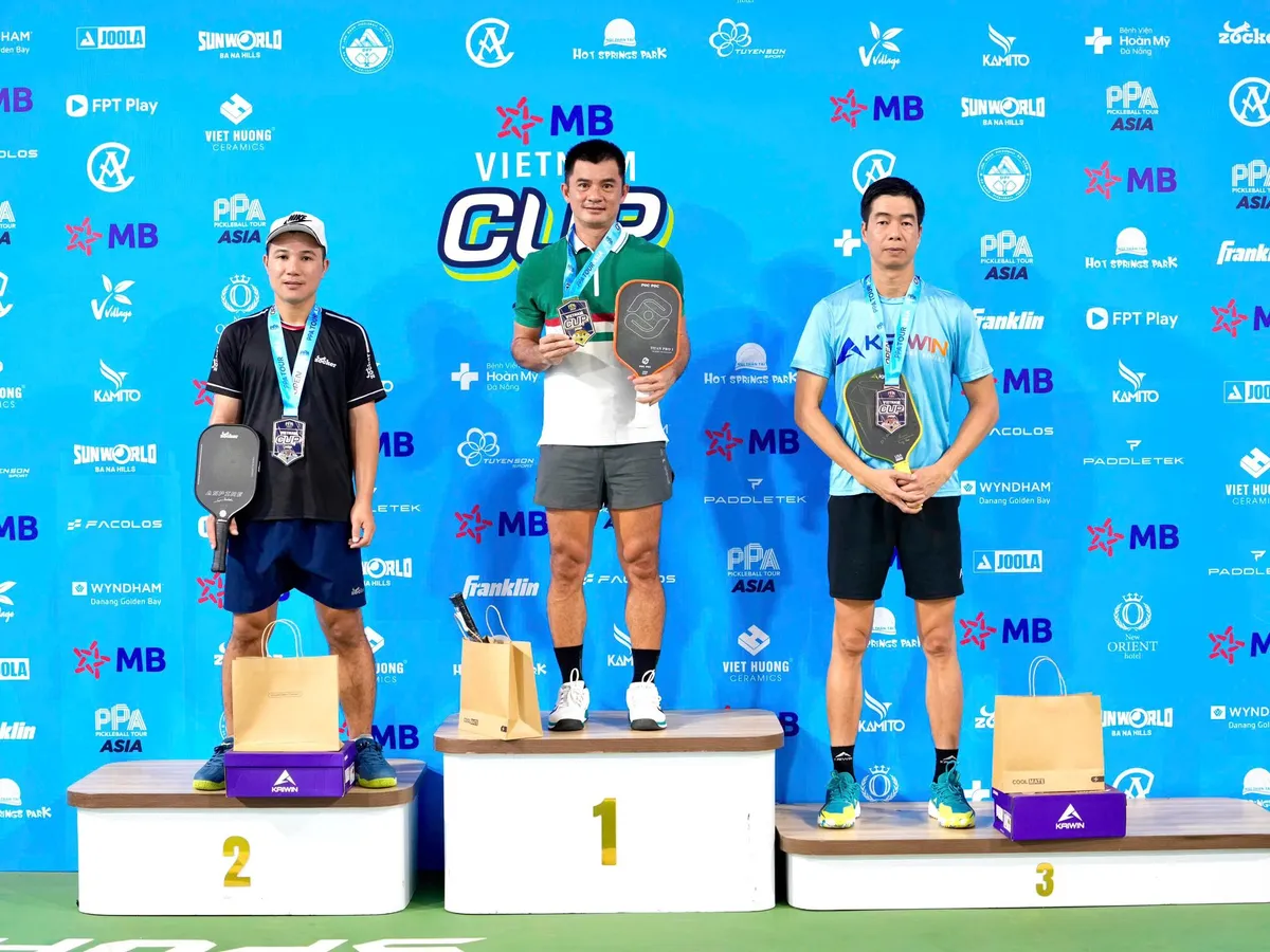 "Vua lưới" Quốc Khánh lên ngôi vô địch Pickleball D-Joy VietNam Master Petrolimex Cup 2025
- Ảnh 1.