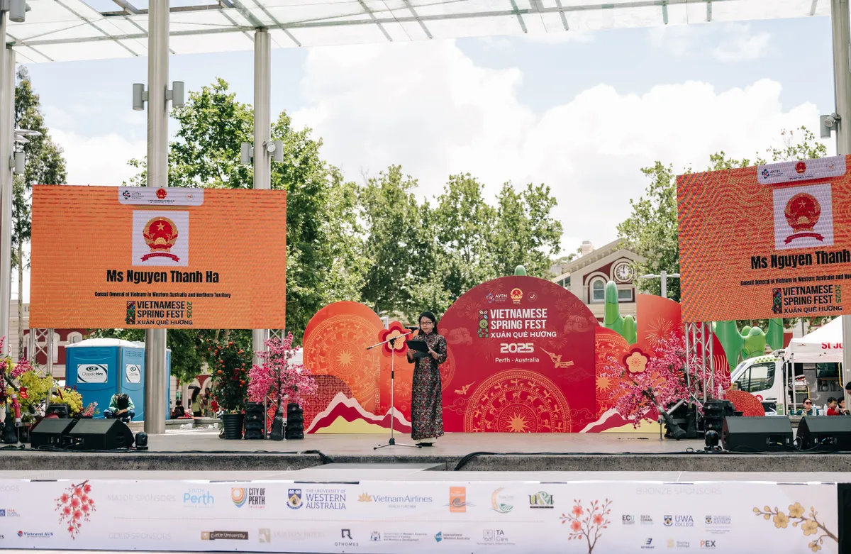 Xuân Quê hương 2025 tại Perth: Hơi thở Tết Việt giữa lòng Tây Úc và những tấm lòng hướng về miền Trung - Ảnh 1.