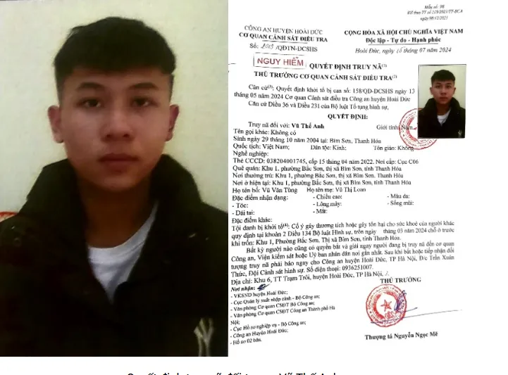 Công an TP Hà Nội truy nã nhân viên quán cà phê đánh nhau, gây rối trật tự công cộng - Ảnh 1.