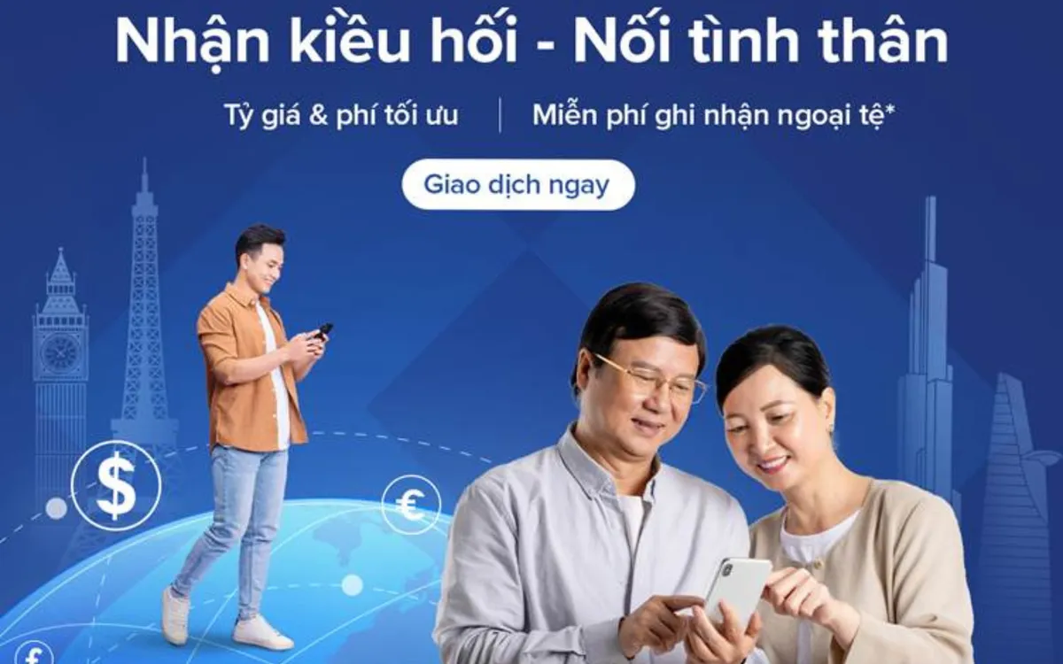 Nhận kiều hối, nối tình thân - Đón xuân sung túc với Techcombank - Ảnh 1.