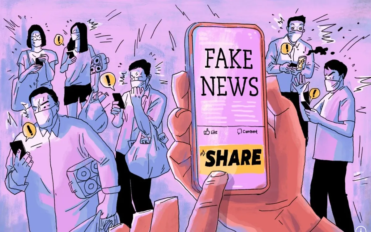 Tin giả là một trong những vấn nạn của mạng xã hội (Ảnh: SCMP)