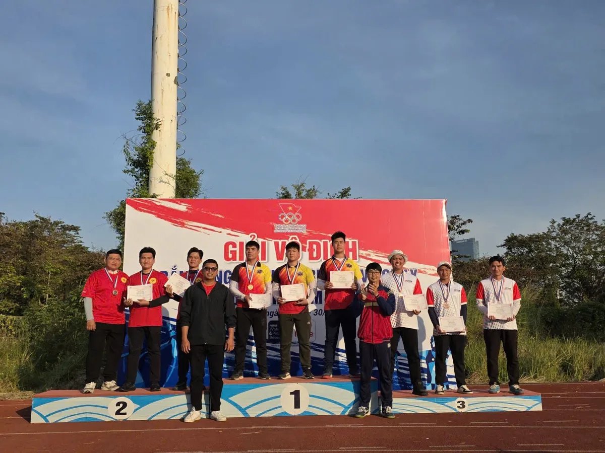 VTV Archery gây ấn tượng với 4 bộ huy chương tại Giải Vô địch Bắn cung – Cung Barebow và Cự ly quốc gia 2025- Ảnh 7.
