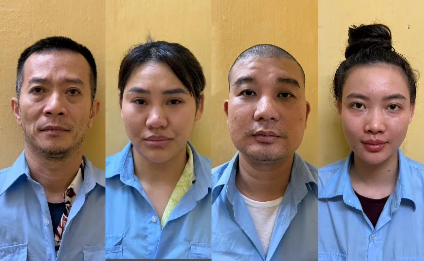 Hà Nội tạm giữ 18 đối tượng sau kiểm tra quán Karaoke Monaza lúc rạng sáng - Ảnh 1.