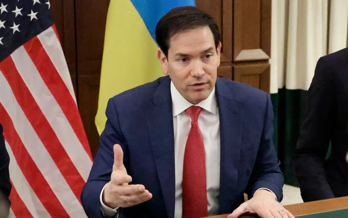 Ngoại trưởng Mỹ Marco Rubio (Ảnh: AP)