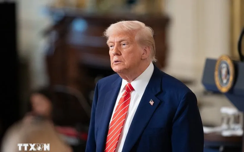 Tổng thống Mỹ Donald Trump. (Ảnh: THX/TTXVN)