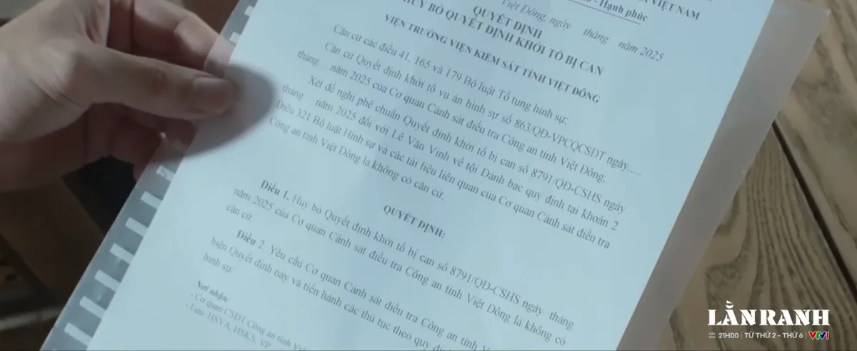 Lằn ranh - Tập 22: Viên chấp thuận đầu thú- Ảnh 6. Lằn ranh - Tập 22: Viên chấp thuận đầu thú- Ảnh 6.