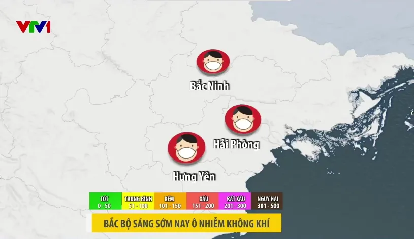 Chất lượng không khí ở Hà Nội ở mức xấu - Ảnh 2.