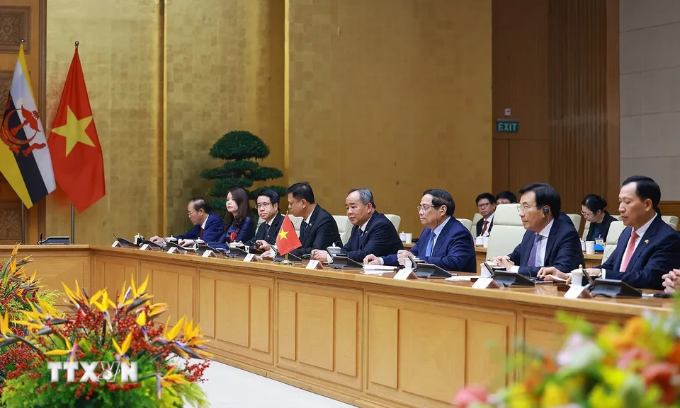 Việt Nam luôn coi trọng và mong muốn không ngừng thúc đẩy quan hệ với Brunei - Ảnh 3.