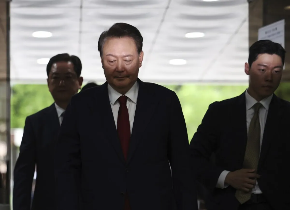 Một năm sau vụ thiết quân luật chấn động Hàn Quốc- Ảnh 1. Một năm sau vụ thiết quân luật chấn động Hàn Quốc- Ảnh 1.