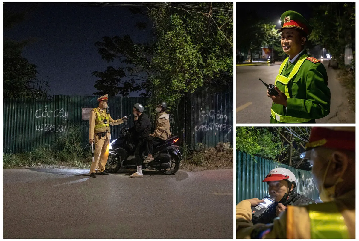 Hà Nội: Xử phạt hơn 800 trường hợp vi phạm nồng độ cồn chỉ trong 3 ngày cuối tuần - Ảnh 1.