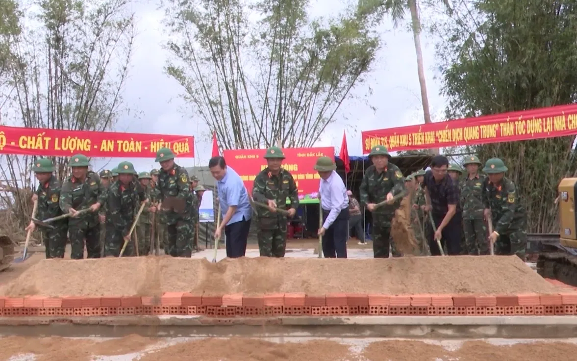 Lễ khởi công được tổ chức tại hai điểm: xã Hòa Thịnh và xã Tuy An Bắc, tỉnh Đắk Lắk.