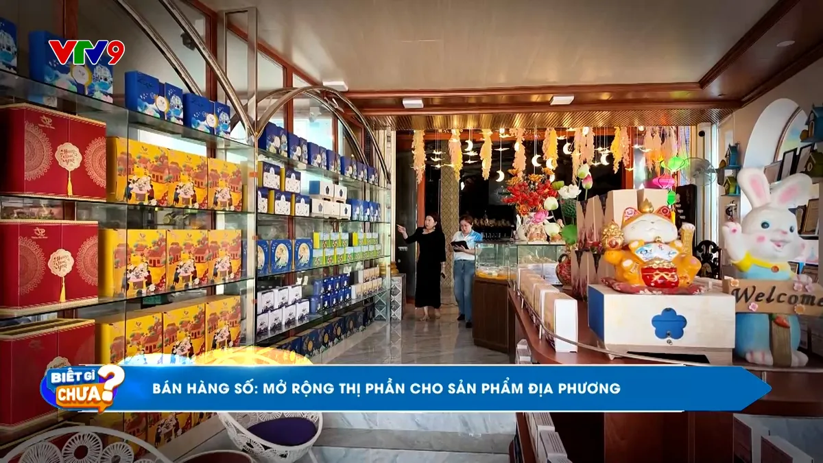 Bán hàng số: Mở rộng thị phần cho sản phẩm địa phương