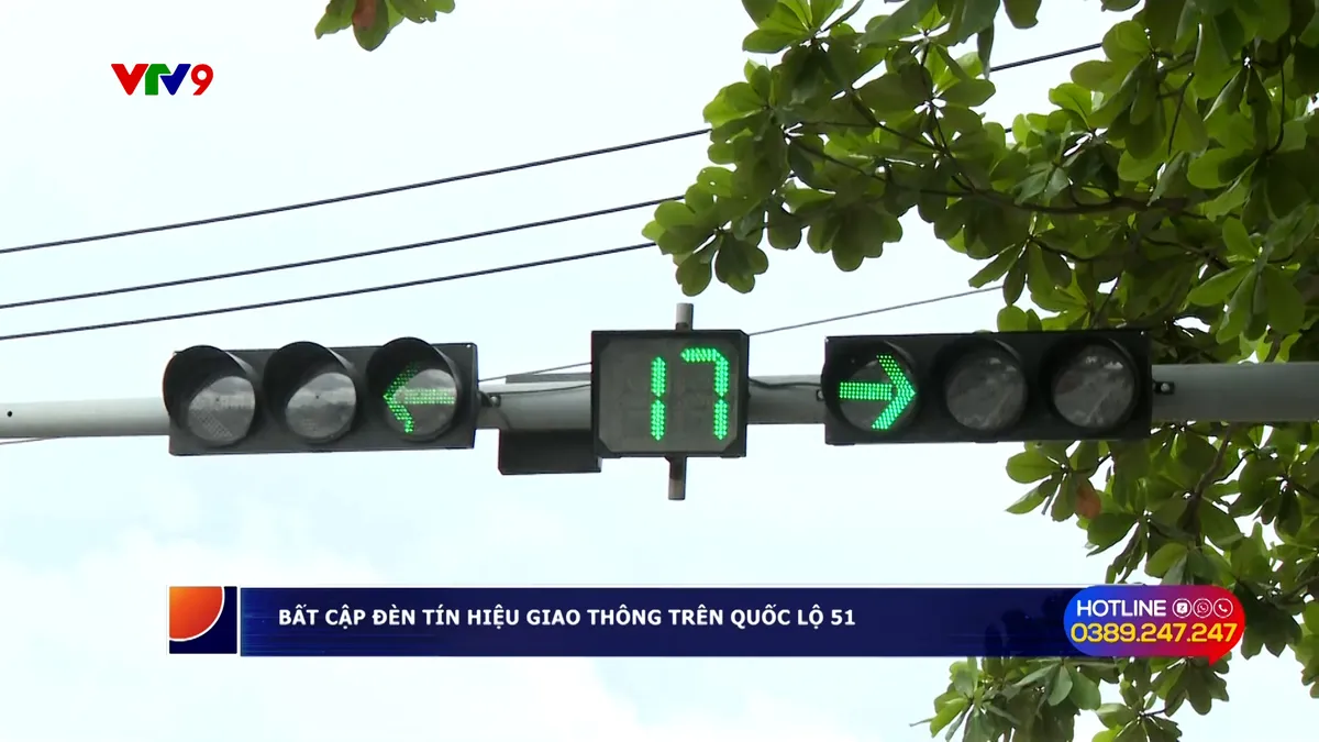 Alo V9 (02/12/2025): Bất cập đèn tín hiệu giao thông trên Quốc lộ 51