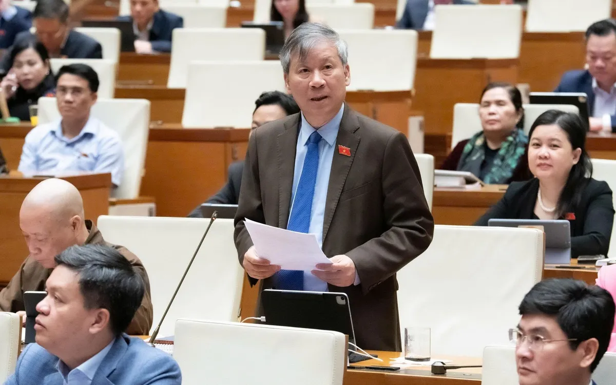 Đại biểu Nguyễn Anh Trí (Đoàn TP Hà Nội) 