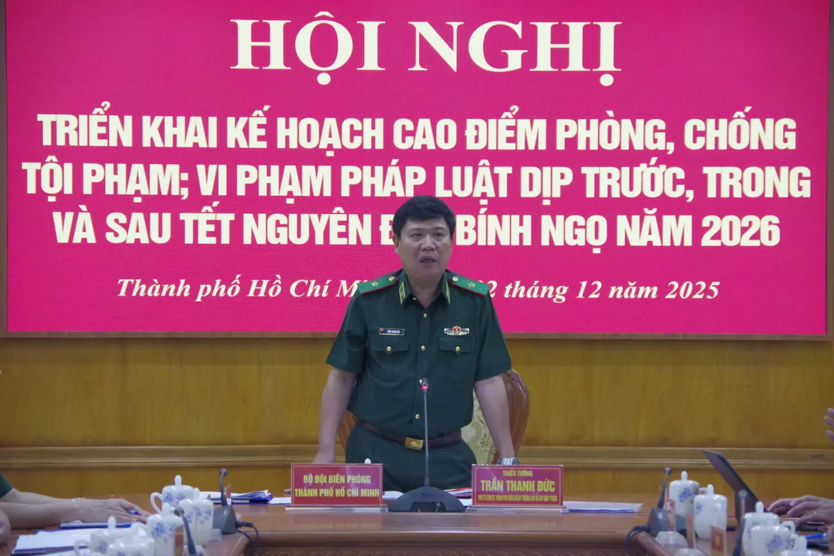 Biên phòng TP Hồ Chí Minh triển khai đợt cao điểm chống tội phạm trên biên giới biển. - Ảnh 1.
