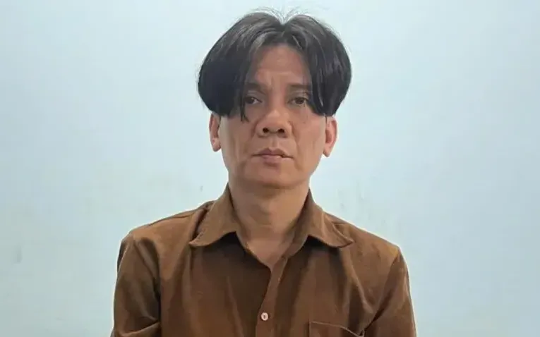 Đối tượng Nguyễn Quốc Huy. Ảnh: CA