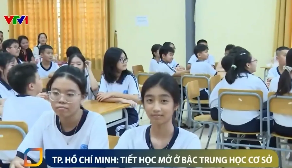TP Hồ Chí Minh mở rộng mô hình tiết học mở ở bậc THCS- Ảnh 1.
