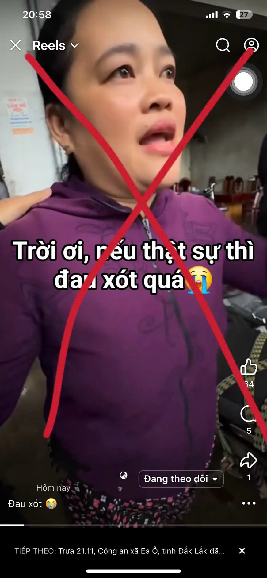 Xử phạt 5 triệu đồng người đăng tin sai sự thật về mưa lũ ở Đắk Lắk - Ảnh 2.