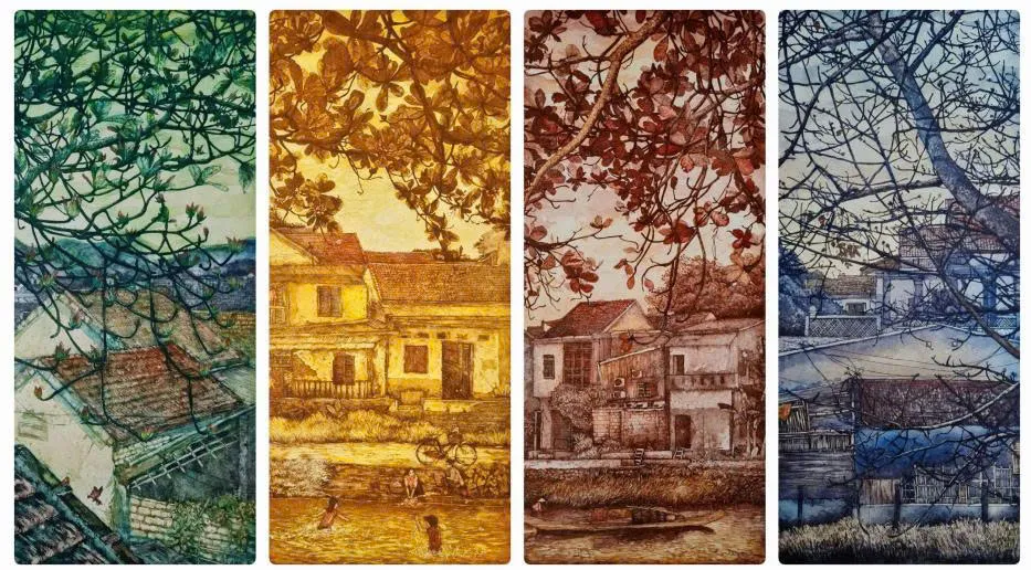 Hơn 1300 tác phẩm vẽ về di sản văn hóa Việt Nam: Truyền cảm hứng và tình yêu di sản
- Ảnh 5.