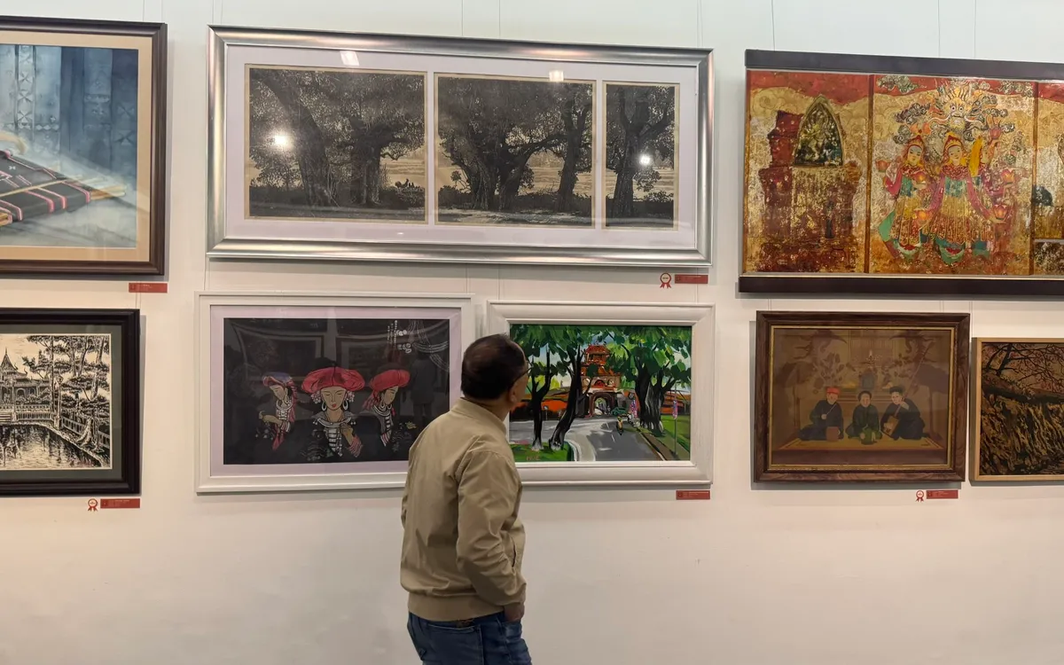 Cuộc thi vẽ tranh Di sản văn hoá Việt Nam qua hội hoạ lần thứ hai có tới 1320 tác phẩm tham dự 