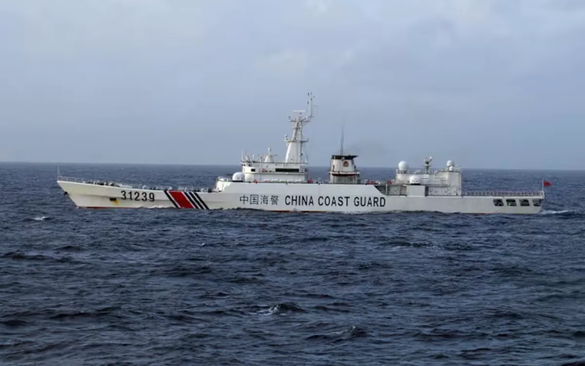 Một tàu Tuần duyên của Trung Quốc (Ảnh tư liệu - minh họa: AFP)