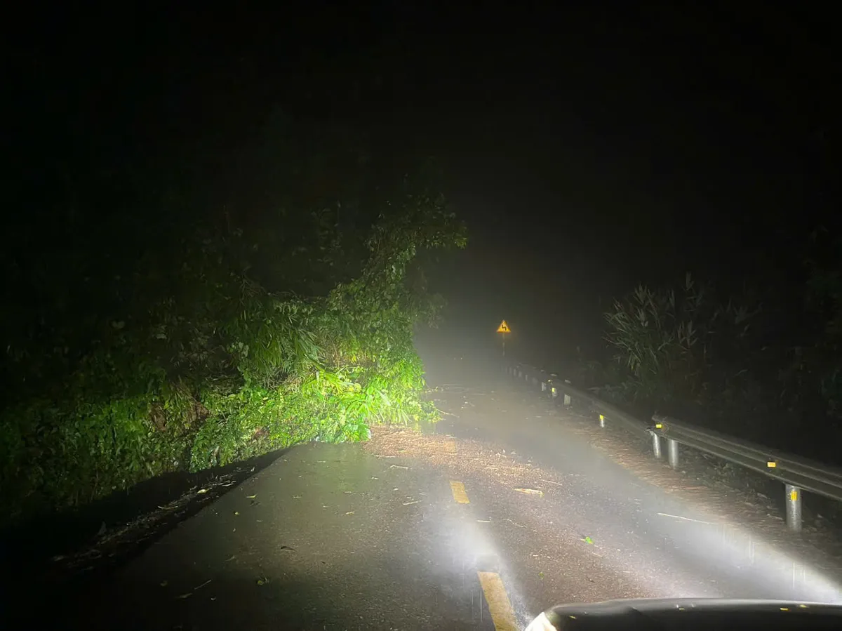 Lâm Đồng: Sạt lở nghiêm trọng trên đèo Gia Bắc, Quốc lộ 28 tê liệt hoàn toàn - Ảnh 3.