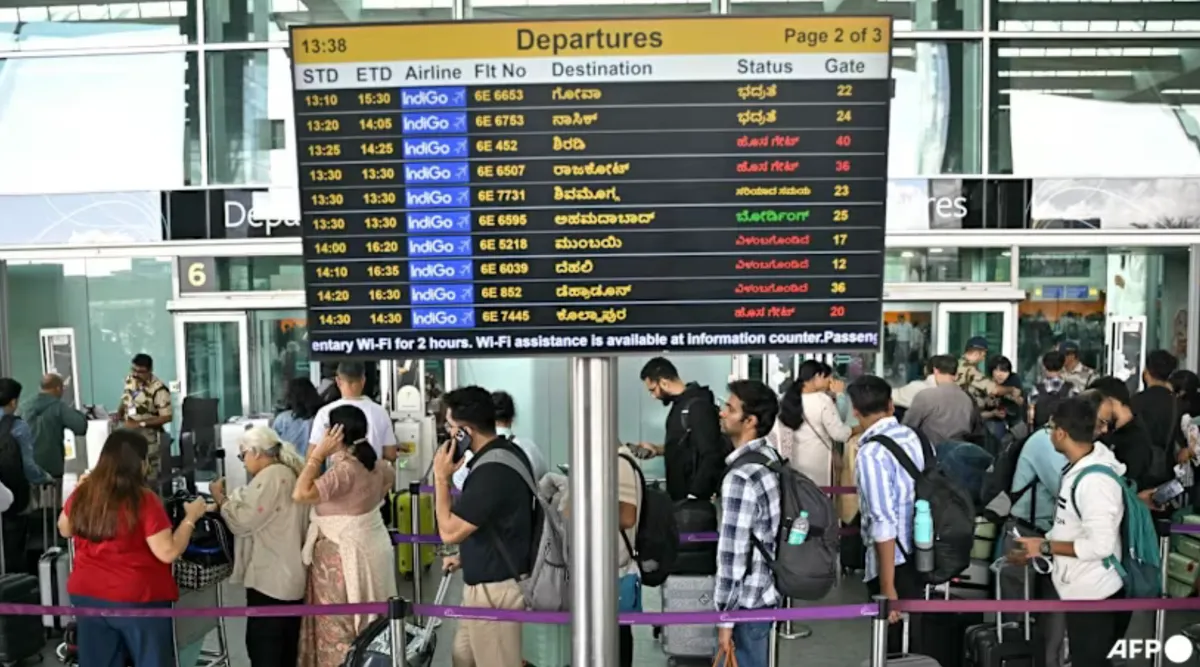 Các sân bay Ấn Độ hỗn loạn sau khi IndiGo hủy hơn 1.200 chuyến bay   - Ảnh 1.