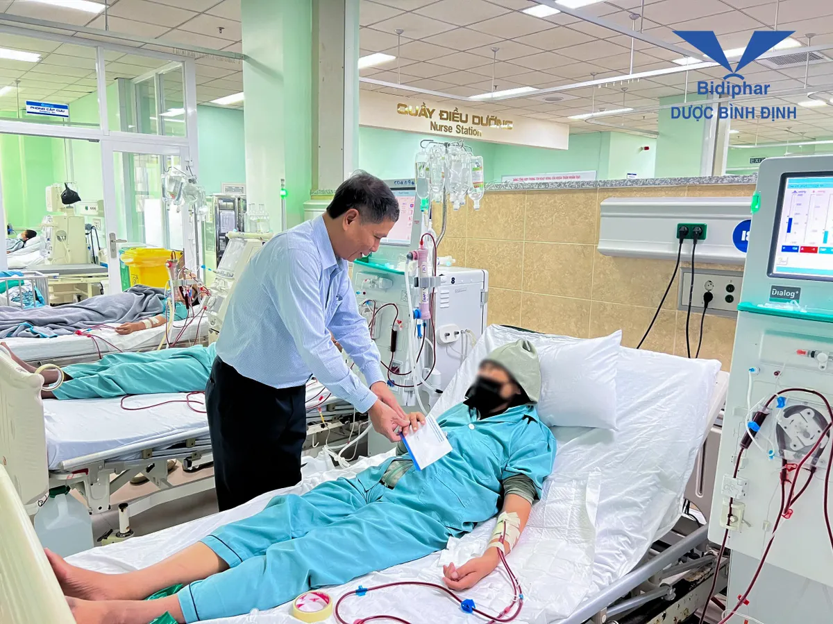 Bidiphar tiếp sức 1.251 bệnh nhân lọc máu trên toàn quốc- Ảnh 1.
