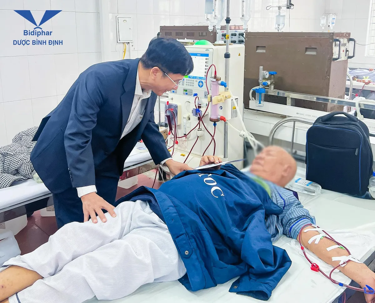 Bidiphar tiếp sức 1.251 bệnh nhân lọc máu trên toàn quốc- Ảnh 2.