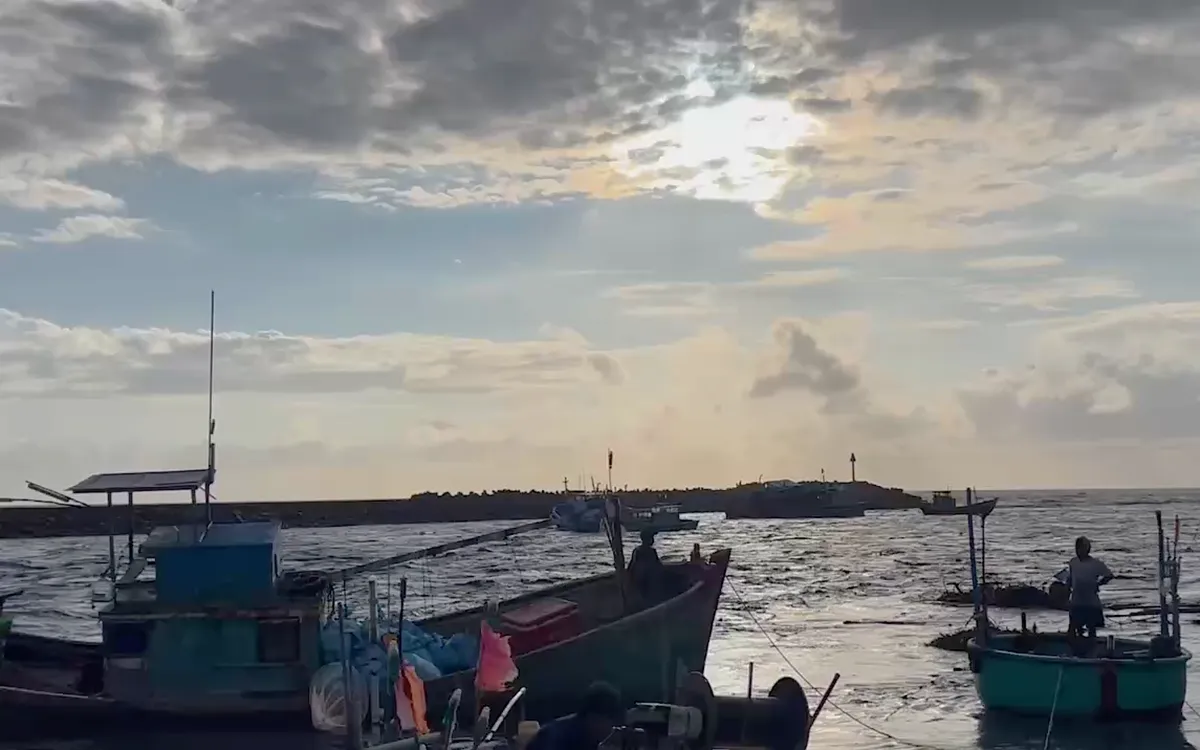 Cửa sông Liên Hương, tỉnh Lâm Đồng