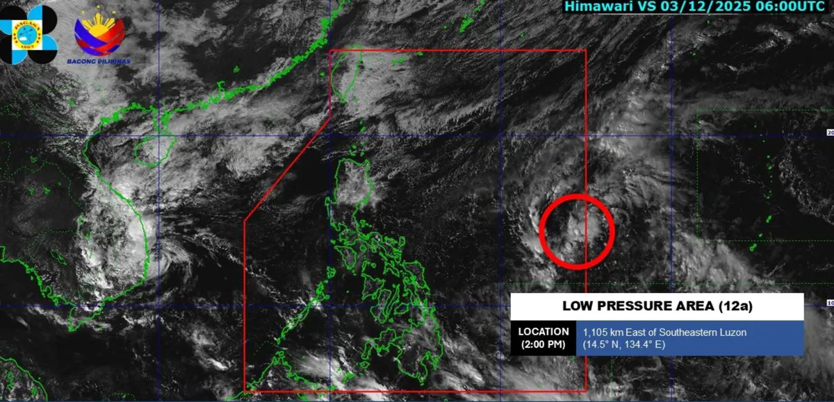 Bão nhiệt đới mang theo mưa to, gió lớn sắp đổ bộ Philippines - Ảnh 1.